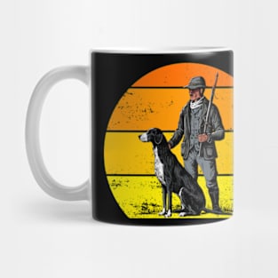 Bird Hunting for Hunter Men English Pointer Dog Graphic Mug